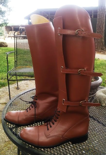 three buckle booties