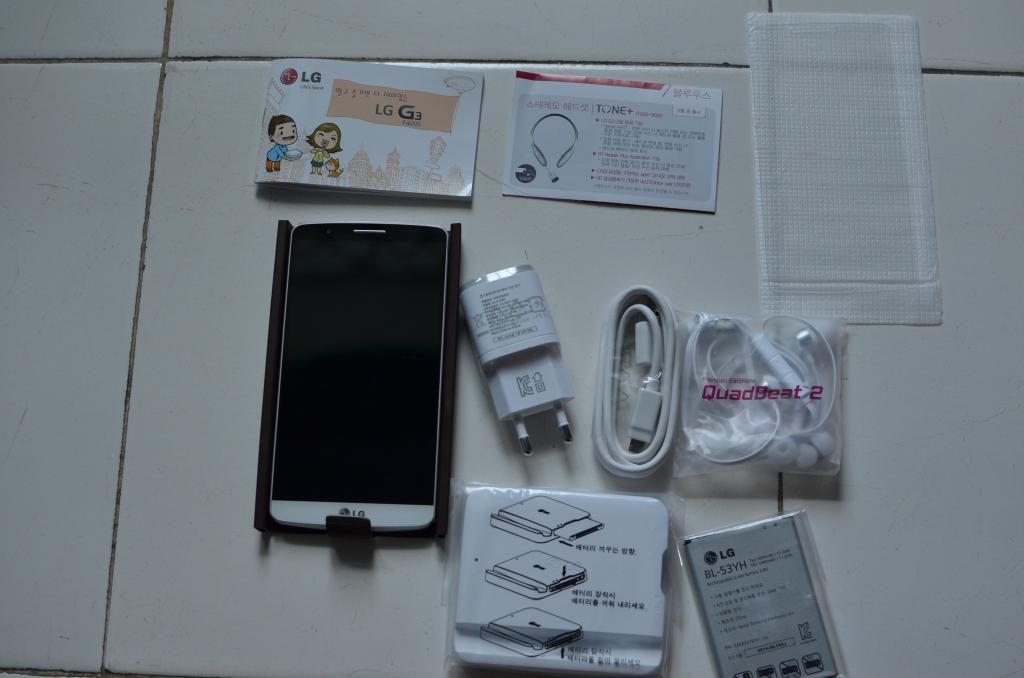 LG G3 F400S white xách tay Hàn Quốc - siêu mẫu trong tầm giá kèm theo phụ kiện độc - 5