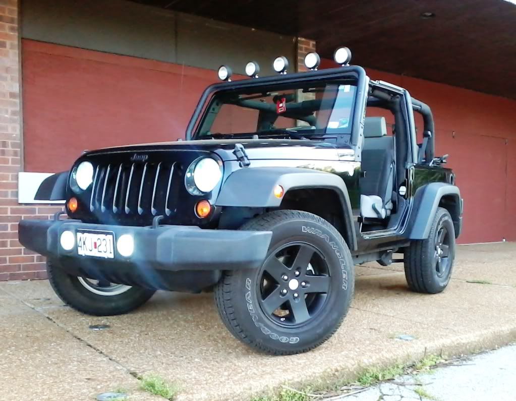Paint jeep wrangler wheels black #5