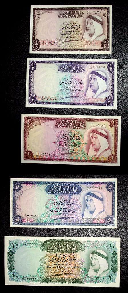 Kuwait Currency Notes