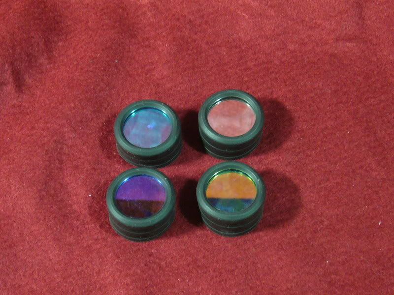 New Flashlight Filter Lens Set 4 Colors for Surefire Marshall's