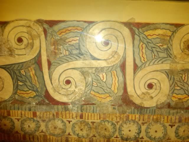 Τοιχογραφία από το Ανάκτορο της Τίρυνθας