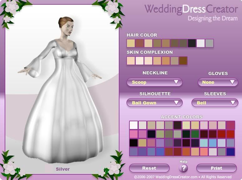 design your wedding dress