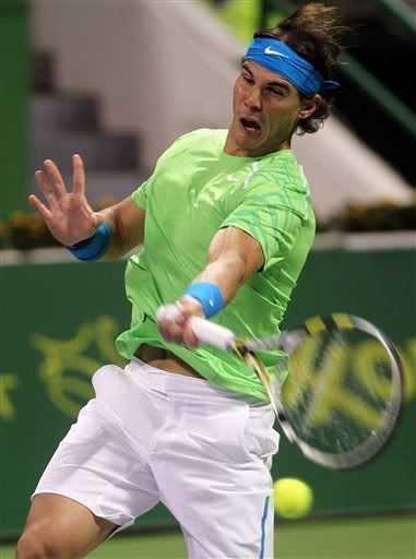 Photos: Nadal vs Germelmayr Qatar Open 2012 Photos: Nadal vs Germelmayr Qatar Open 2012