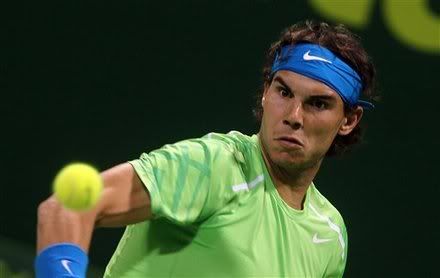 Photos: Nadal vs Germelmayr Qatar Open 2012 Photos: Nadal vs Germelmayr Qatar Open 2012