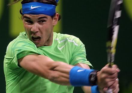 Photos: Nadal vs Germelmayr Qatar Open 2012 Photos: Nadal vs Germelmayr Qatar Open 2012