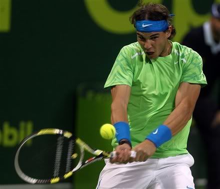 Photos: Nadal vs Germelmayr Qatar Open 2012 Photos: Nadal vs Germelmayr Qatar Open 2012