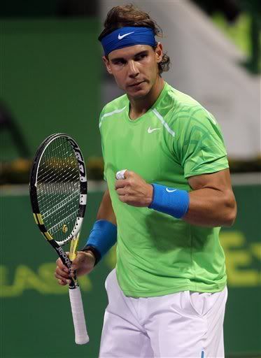 Photos: Nadal vs Germelmayr Qatar Open 2012 Photos: Nadal vs Germelmayr Qatar Open 2012