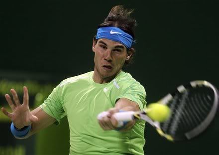 Photos: Nadal vs Germelmayr Qatar Open 2012 Photos: Nadal vs Germelmayr Qatar Open 2012