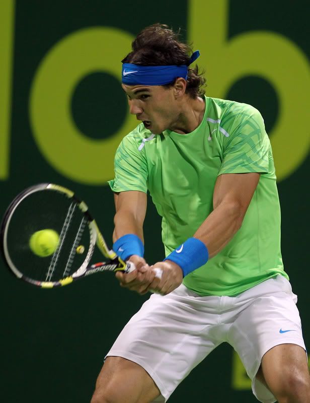 Photos: Nadal vs Germelmayr Qatar Open 2012 Photos: Nadal vs Germelmayr Qatar Open 2012