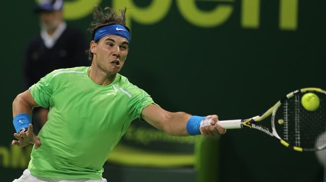 Photos: Nadal vs Germelmayr Qatar Open 2012 Photos: Nadal vs Germelmayr Qatar Open 2012