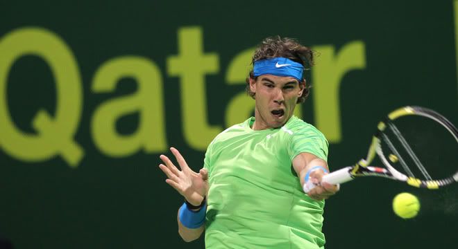 Photos: Nadal vs Germelmayr Qatar Open 2012 Photos: Nadal vs Germelmayr Qatar Open 2012