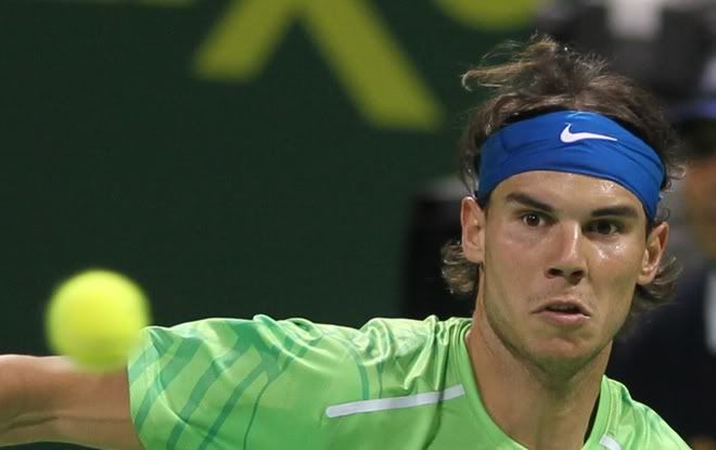 Photos: Nadal vs Germelmayr Qatar Open 2012 Photos: Nadal vs Germelmayr Qatar Open 2012