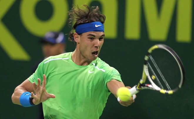 Photos: Nadal vs Germelmayr Qatar Open 2012 Photos: Nadal vs Germelmayr Qatar Open 2012