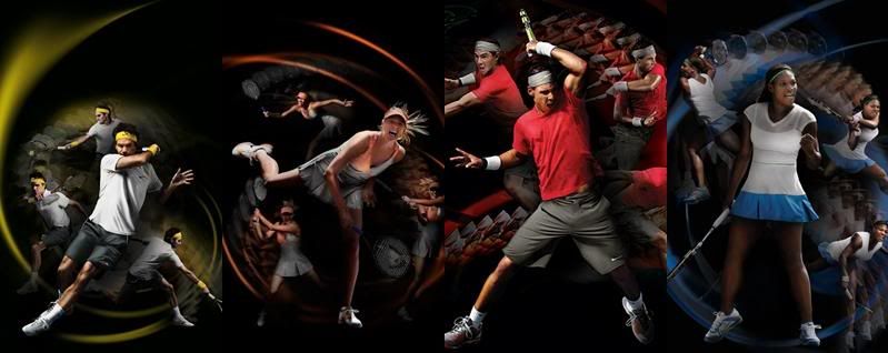 Maria Sharapova, Roger Federer, Rafael Nadal and Serena Williams to play NIKE Clash of the Champions
