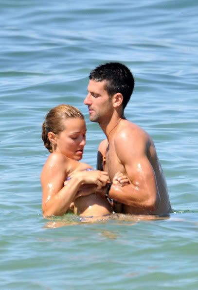 Photos: Djokovic and Jelena Ristic in St. Topez, France