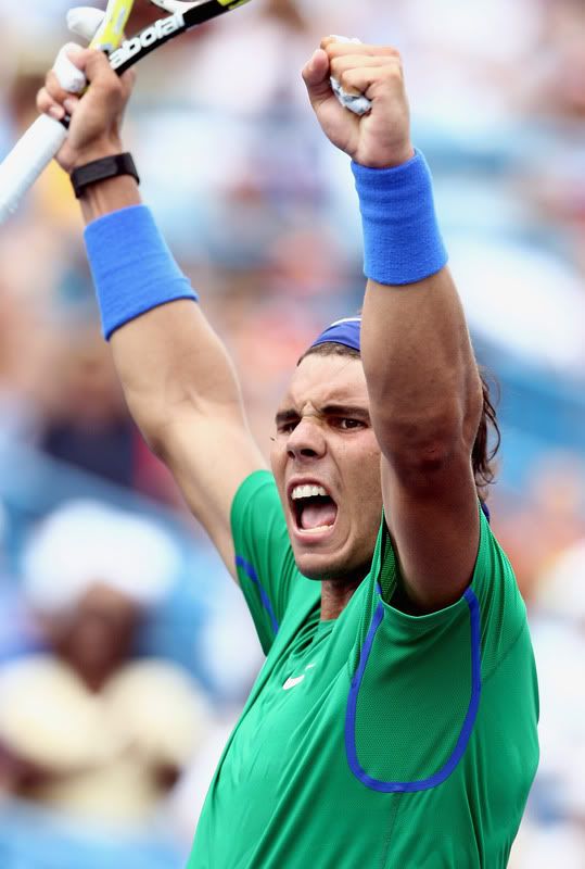 Photos: Rafael Nadal vs Fernando Verdasco at Cincinnati Open 2011