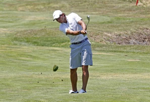 Photos: Rafael Nadal playing Golf