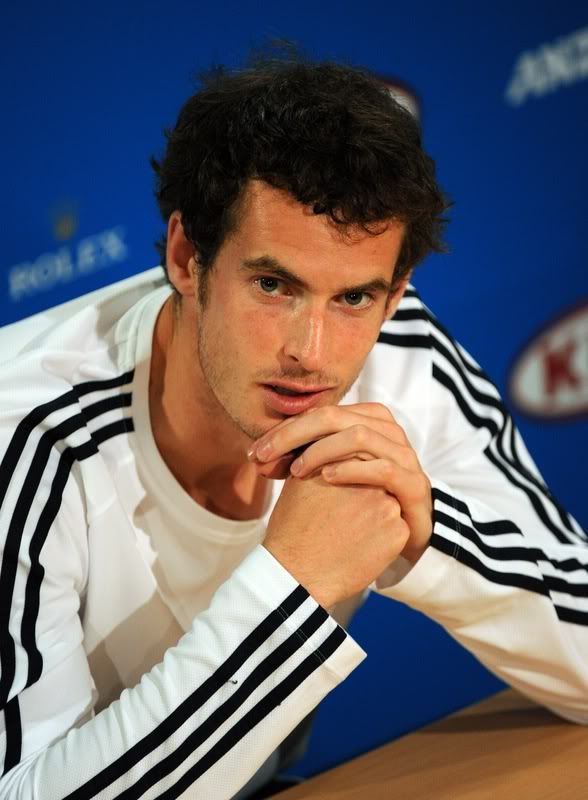 andy murray tennis racquet. Andy Murray#39;s Australian Open