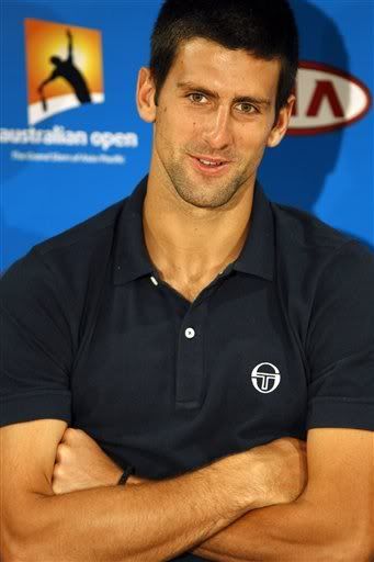 novak djokovic hair. Novak Djokovic#39;s Australian