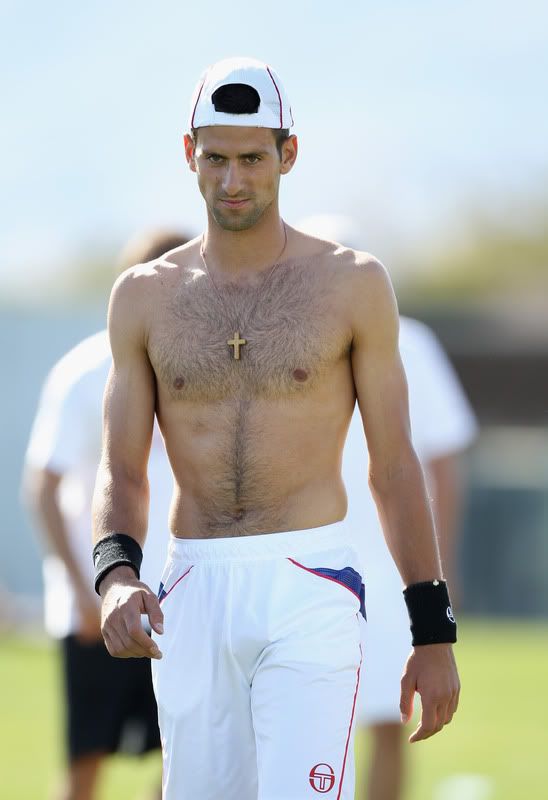 novak djokovic shirtless. Photos: Novak Djokovic