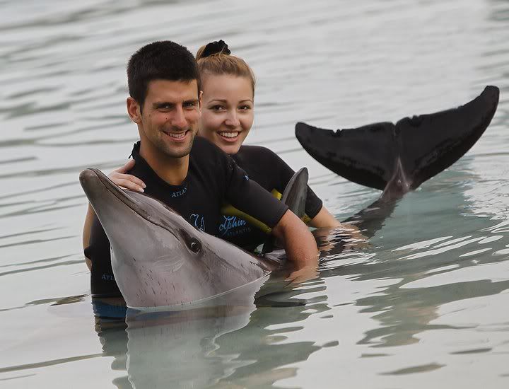 novak djokovic girlfriend. Photos: Novak Djokovic and