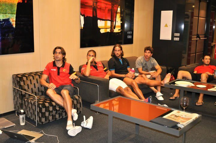 Photos: Spain Davis Cup team