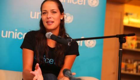 Photos: Ana Ivanovic promotes the importance of reading and education in Serbia for UNICEF