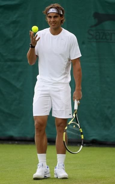 Photos: Nadal Practice at Wimbledon 2011 - June 18th