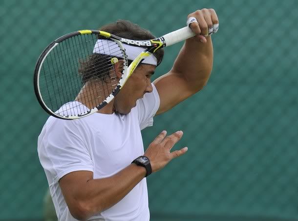 Photos: Nadal Practice at Wimbledon 2011 - June 18th