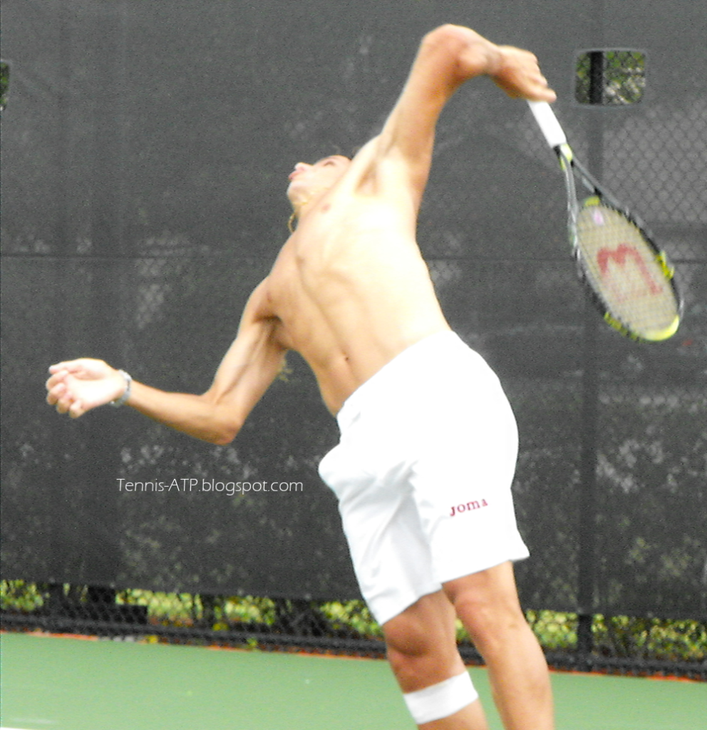 Feliciano Lopez Shirtless