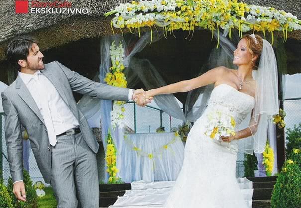 Janko Tipsarevi and Biljana Sesevic Wedding Photos
