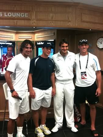 Photos: Rafael Nadal with Sidney Crosby in Toronto