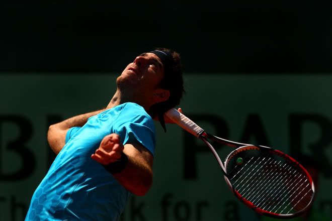 Photos: Del Potro vs Karlovic at Roland Garros 2011 1st Round
