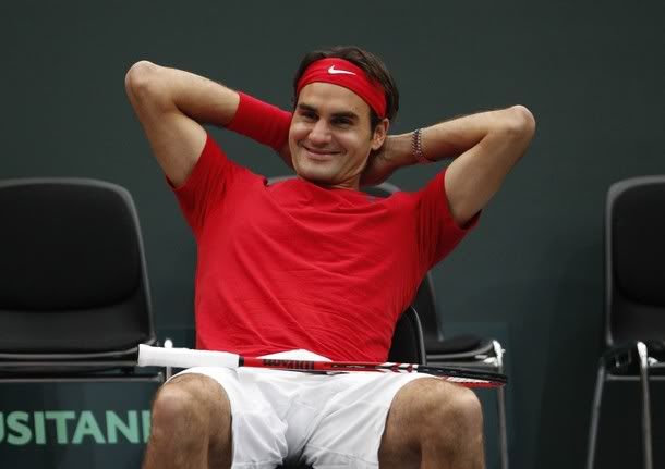 Photos: Roger Federer Davis Cup