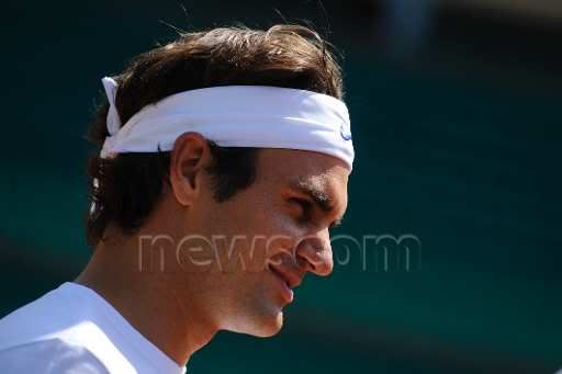Photos: Roger Federer French Open Practice