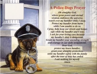 Police Dogs Prayer Pictures, Images and Photos