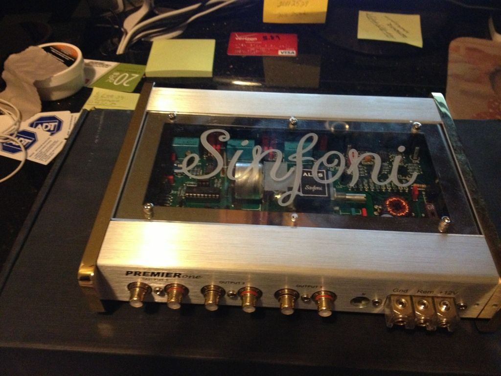 Sinfoni Premier One FS | DIYMobileAudio.com Car Stereo Forum