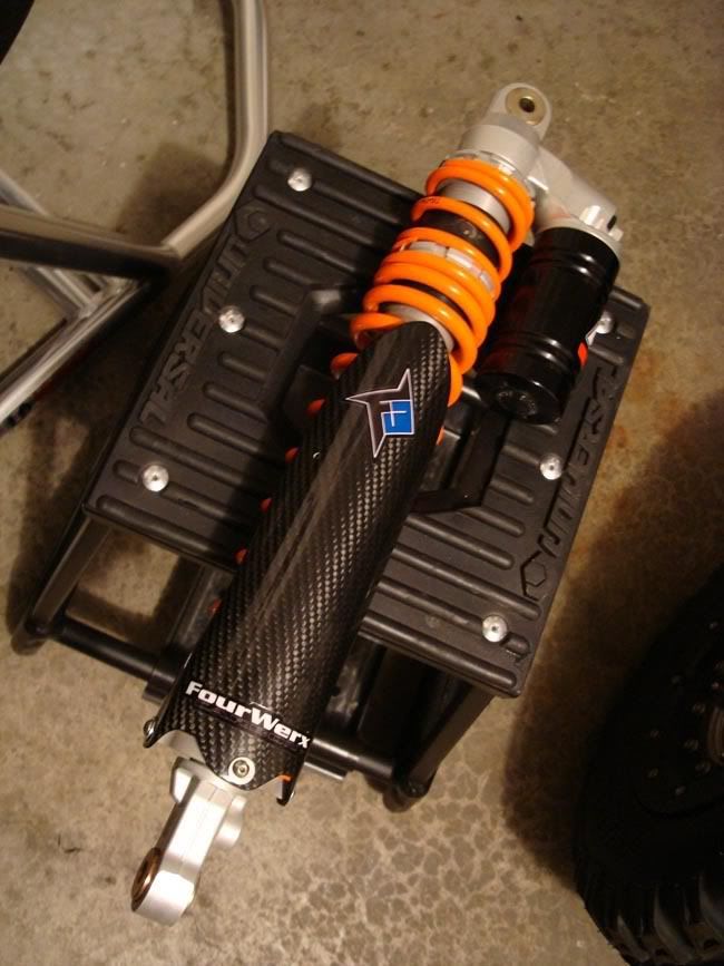 WP Carbon Fiber SHock Guards