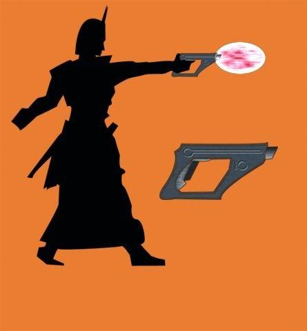 DSG 1350: Sci-Fi Props: DESIGN 5 INFANTRY WEAPONS/GUNS... ALSO, SHOW USER SILHOUETTE DSG 1350: Sci-Fi Props: DESIGN 5 INFANTRY WEAPONS/GUNS... ALSO, SHOW USER SILHOUETTE