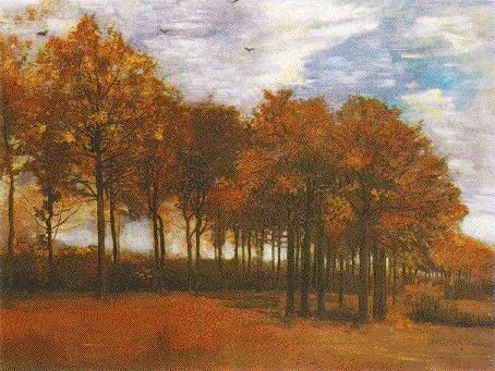 Autumn Landscape by Van Gogh