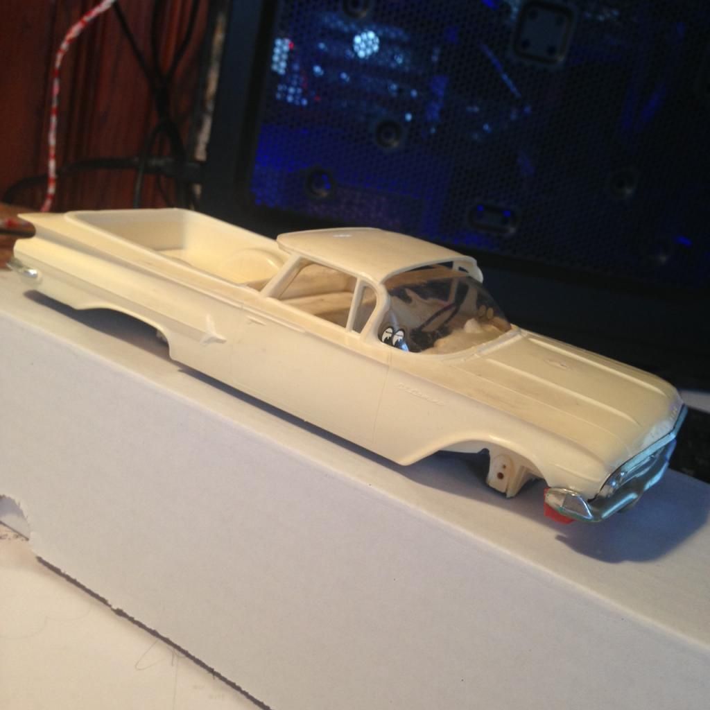 el camino matchbox car