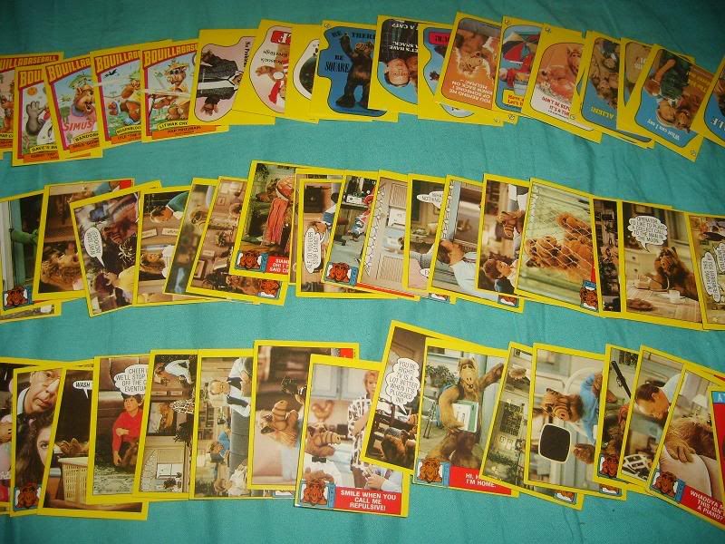 ALF Topps Sticker Series 1 European For Trade TAKEN ALF TV Fan 