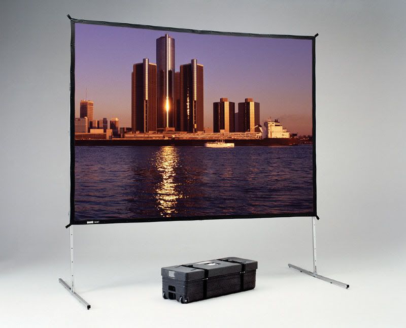 Da-Lite Deluxe Fast Fold 8' x 12' Rear or Front Projection Screen