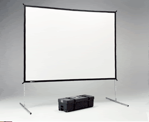 Da-Lite Deluxe Fast Fold 8' x 12' Rear or Front Projection Screen