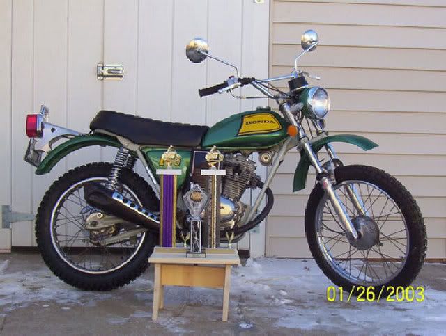 1972 Honda sl100 parts #6