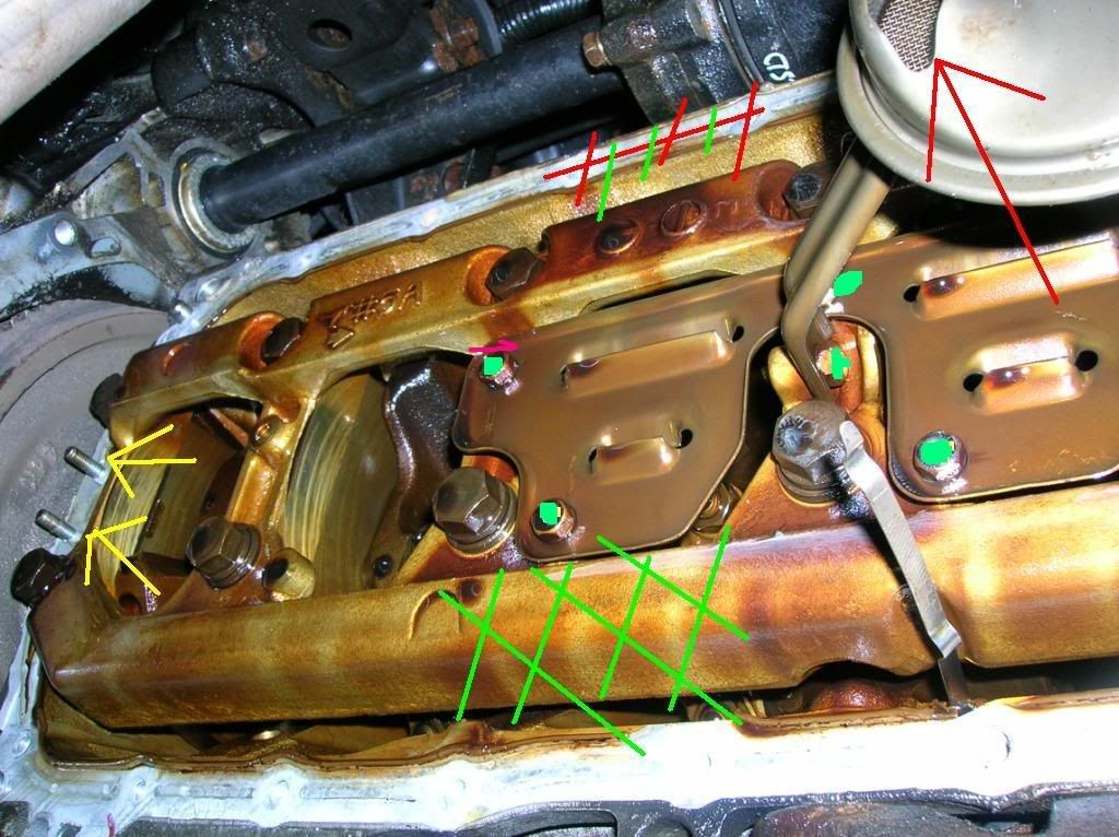 How TO Reseal oil pans and timing cover