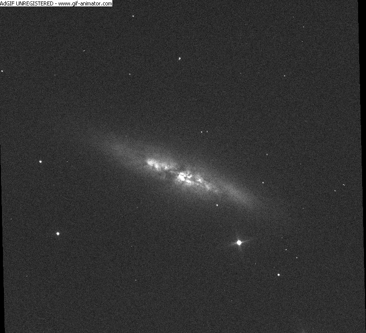 Una supernova ha explosionado en la galaxia M82