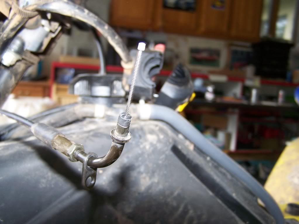 Throttle Advance Lever (choke) Wire Stuck Suzuki LTR450 Forum