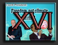 Freedom not Climate is at risk!